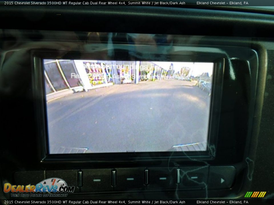 2015 Chevrolet Silverado 3500HD WT Regular Cab Dual Rear Wheel 4x4 Summit White / Jet Black/Dark Ash Photo #31