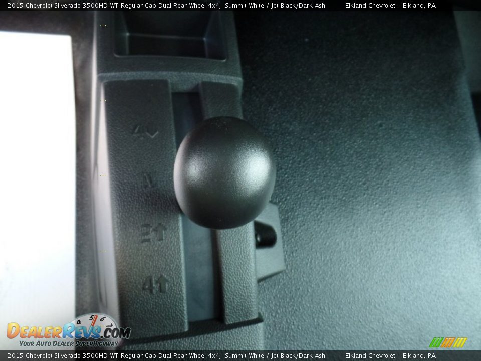 2015 Chevrolet Silverado 3500HD WT Regular Cab Dual Rear Wheel 4x4 Summit White / Jet Black/Dark Ash Photo #36