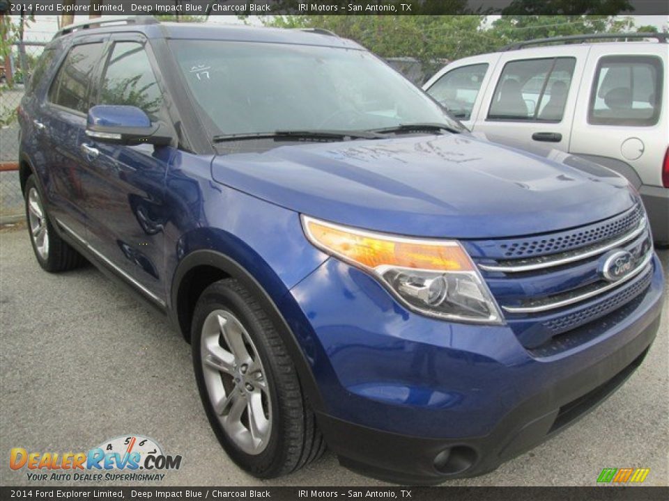Front 3/4 View of 2014 Ford Explorer Limited Photo #1