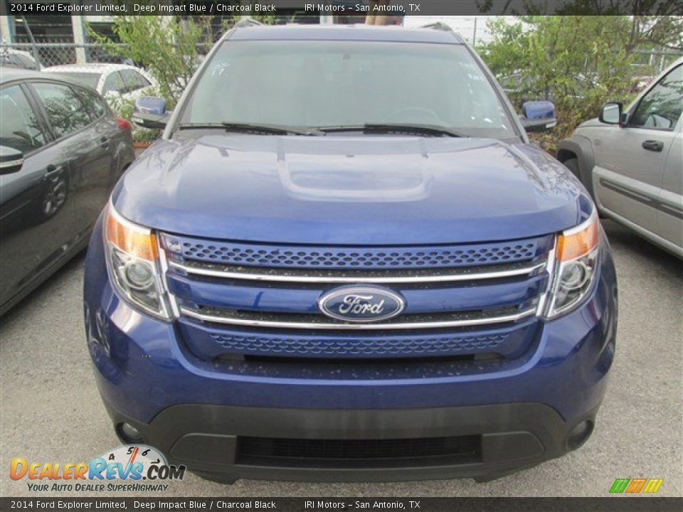 Deep Impact Blue 2014 Ford Explorer Limited Photo #12