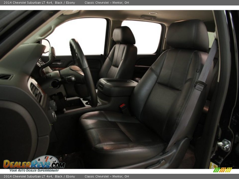 2014 Chevrolet Suburban LT 4x4 Black / Ebony Photo #5
