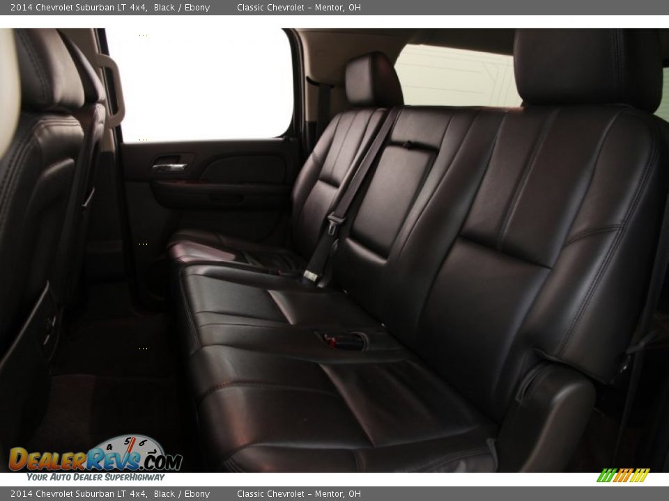 2014 Chevrolet Suburban LT 4x4 Black / Ebony Photo #12