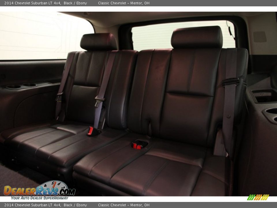 2014 Chevrolet Suburban LT 4x4 Black / Ebony Photo #13