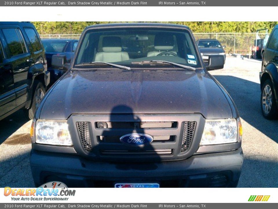 2010 Ford Ranger XLT Regular Cab Dark Shadow Grey Metallic / Medium Dark Flint Photo #8