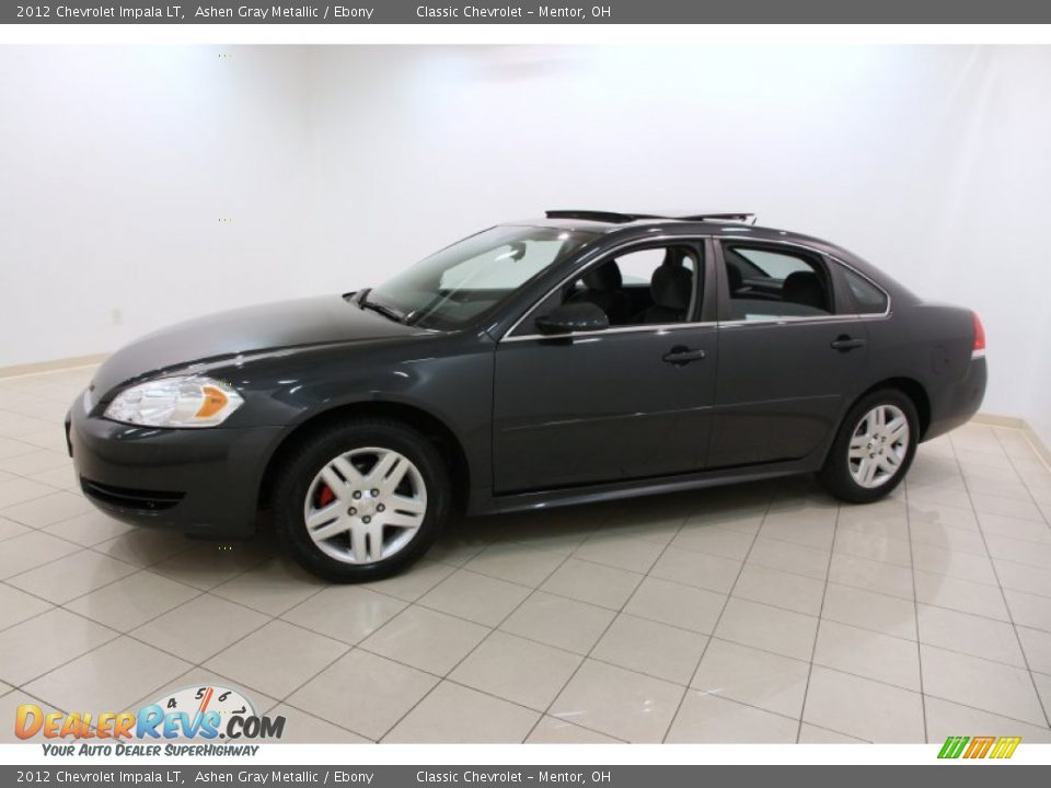 2012 Chevrolet Impala LT Ashen Gray Metallic / Ebony Photo #3