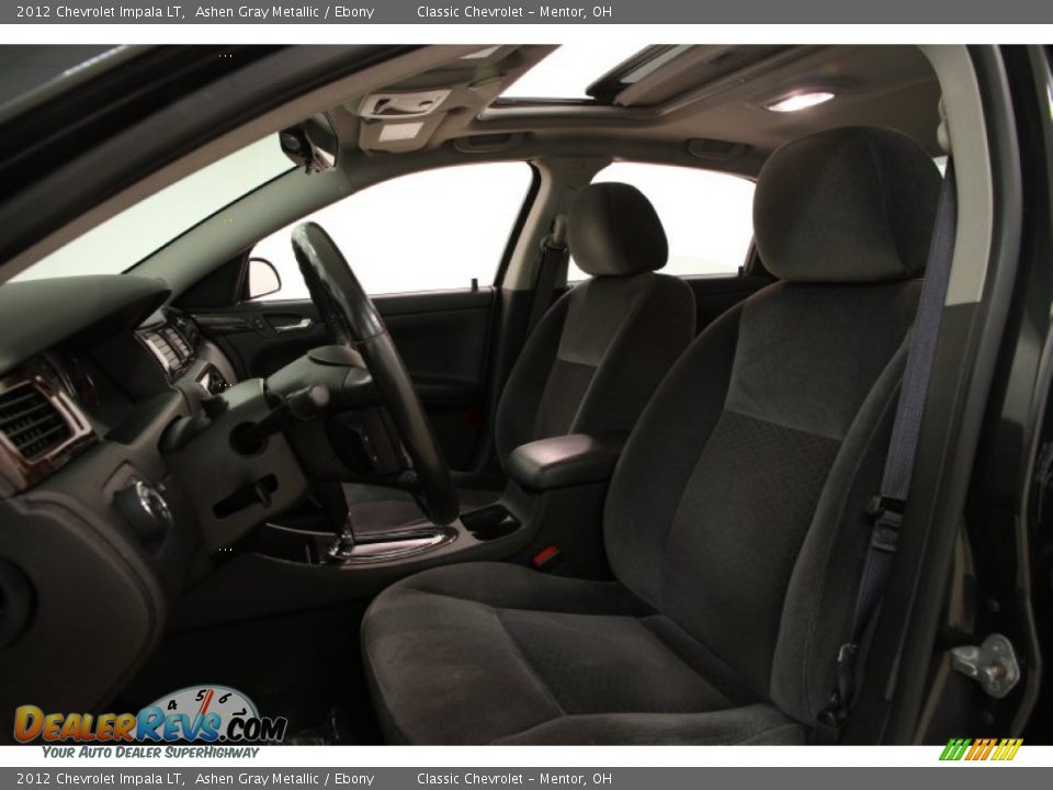 2012 Chevrolet Impala LT Ashen Gray Metallic / Ebony Photo #6