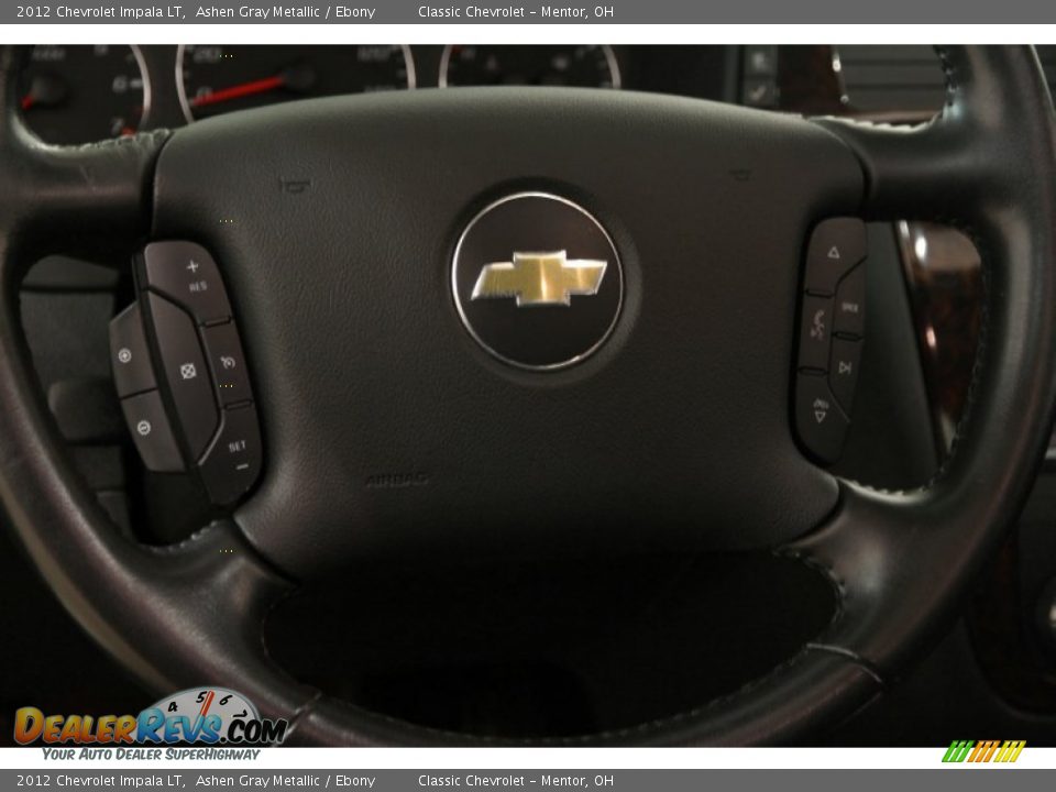 2012 Chevrolet Impala LT Ashen Gray Metallic / Ebony Photo #7