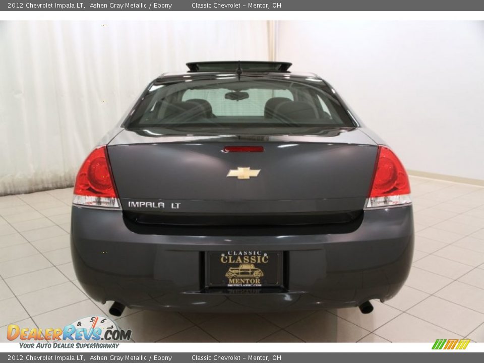 2012 Chevrolet Impala LT Ashen Gray Metallic / Ebony Photo #14