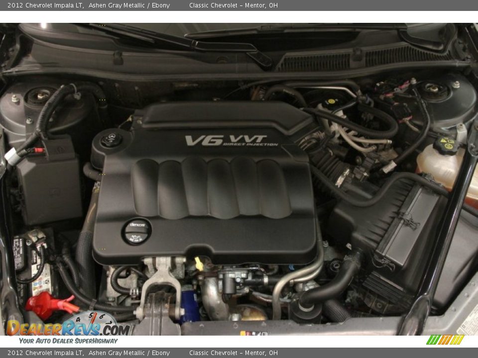 2012 Chevrolet Impala LT Ashen Gray Metallic / Ebony Photo #15