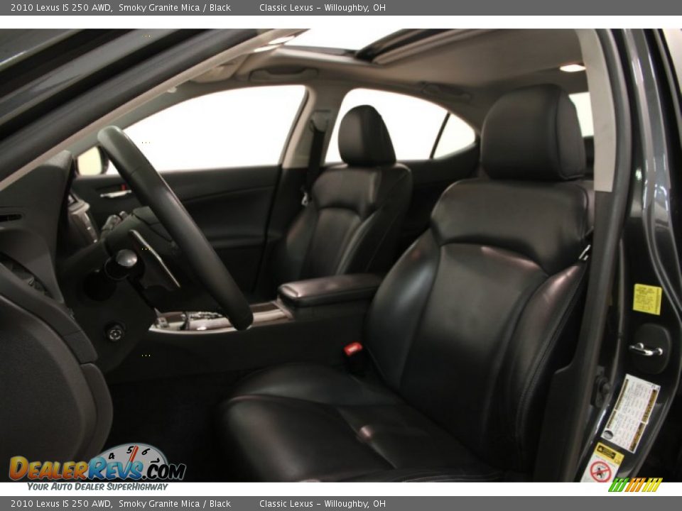 2010 Lexus IS 250 AWD Smoky Granite Mica / Black Photo #6