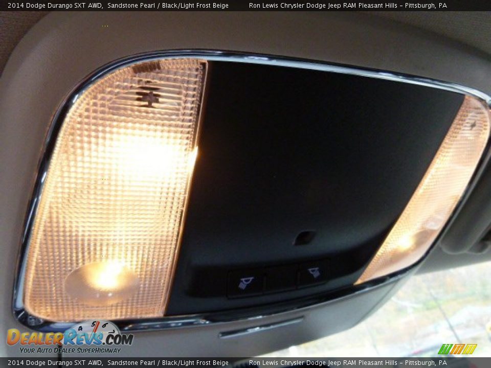 2014 Dodge Durango SXT AWD Sandstone Pearl / Black/Light Frost Beige Photo #19