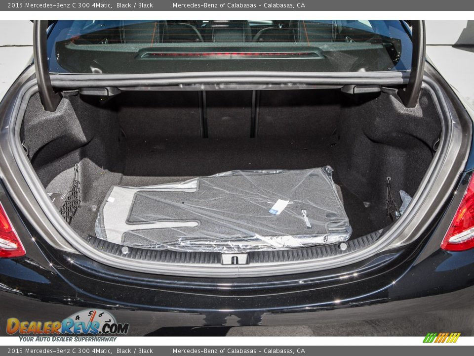 2015 Mercedes-Benz C 300 4Matic Black / Black Photo #4