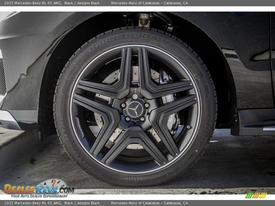 2015 Mercedes-Benz ML 63 AMG Wheel Photo #10