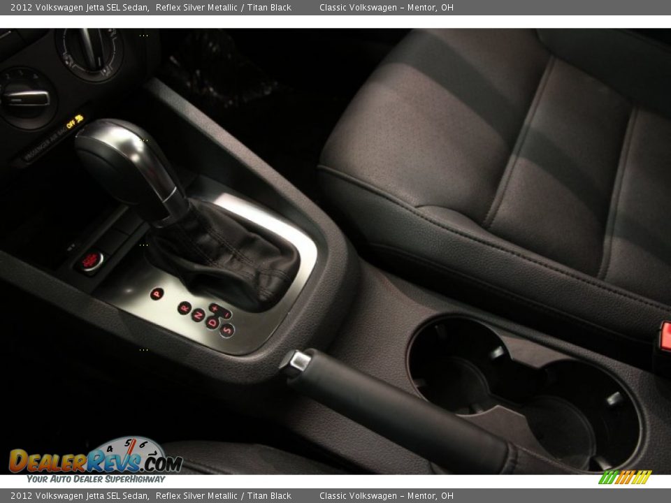 2012 Volkswagen Jetta SEL Sedan Reflex Silver Metallic / Titan Black Photo #16