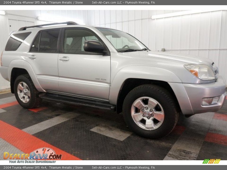 2004 Toyota 4Runner SR5 4x4 Titanium Metallic / Stone Photo #6