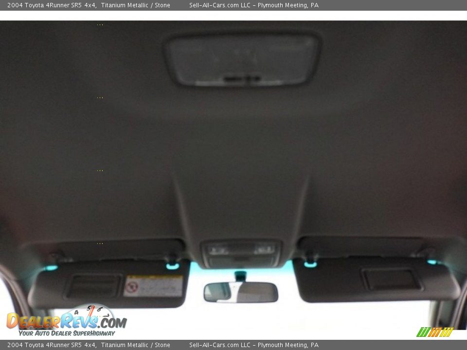 2004 Toyota 4Runner SR5 4x4 Titanium Metallic / Stone Photo #20