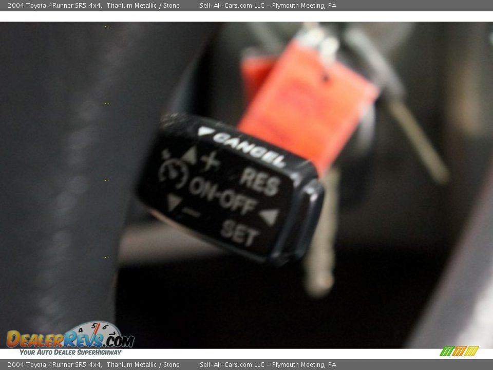 2004 Toyota 4Runner SR5 4x4 Titanium Metallic / Stone Photo #23
