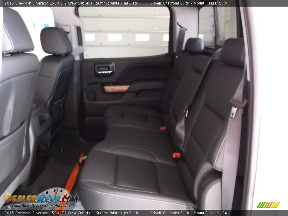 2015 Chevrolet Silverado 1500 LTZ Crew Cab 4x4 Summit White / Jet Black Photo #13