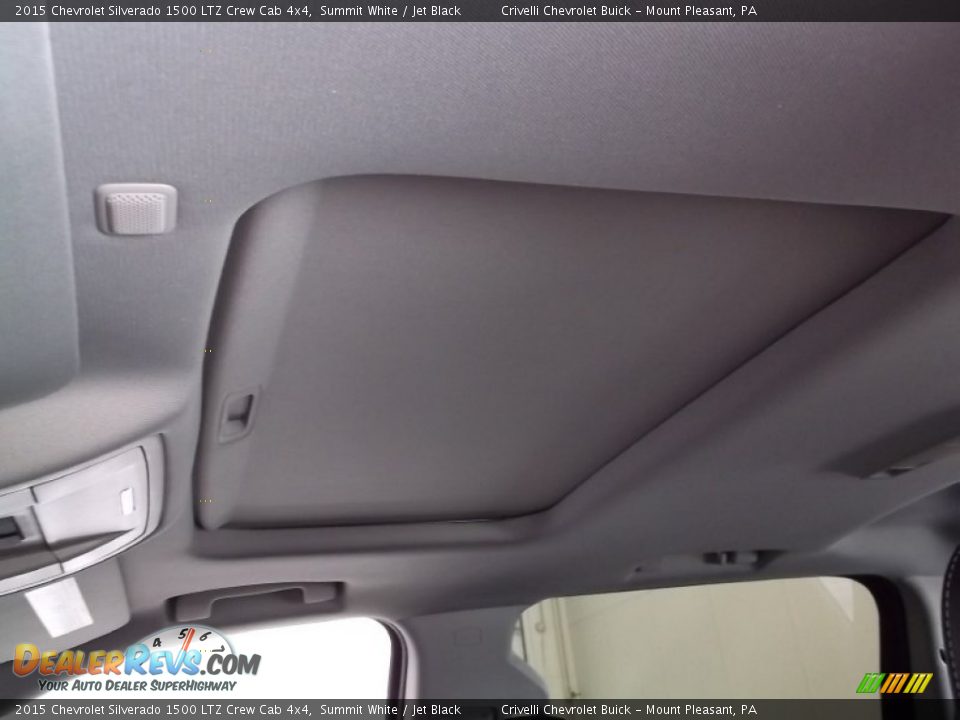 2015 Chevrolet Silverado 1500 LTZ Crew Cab 4x4 Summit White / Jet Black Photo #21
