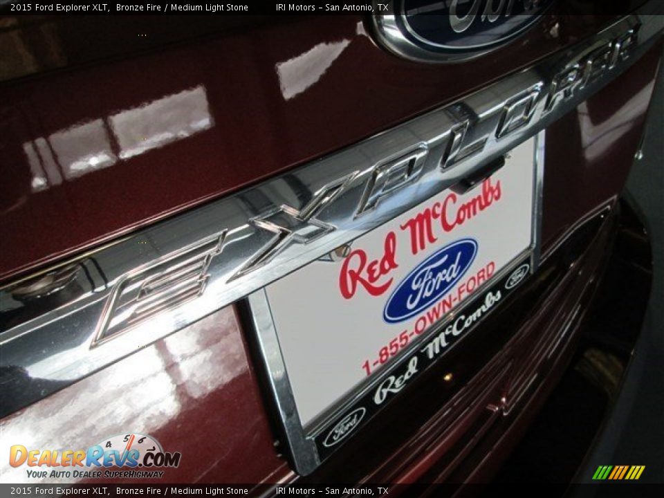 2015 Ford Explorer XLT Bronze Fire / Medium Light Stone Photo #6
