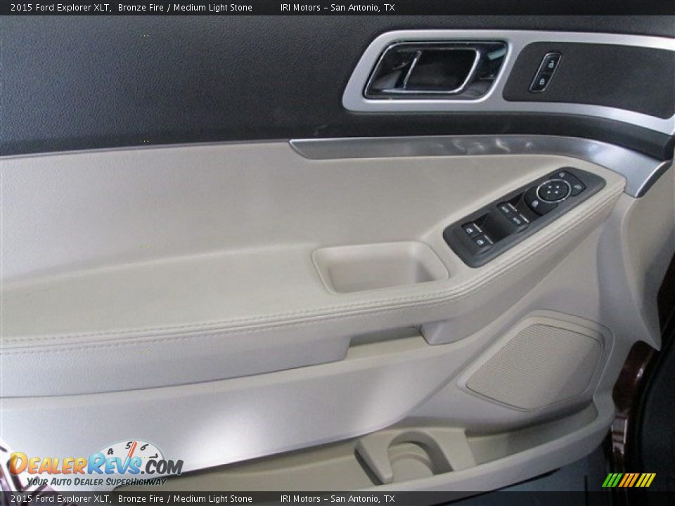 2015 Ford Explorer XLT Bronze Fire / Medium Light Stone Photo #15