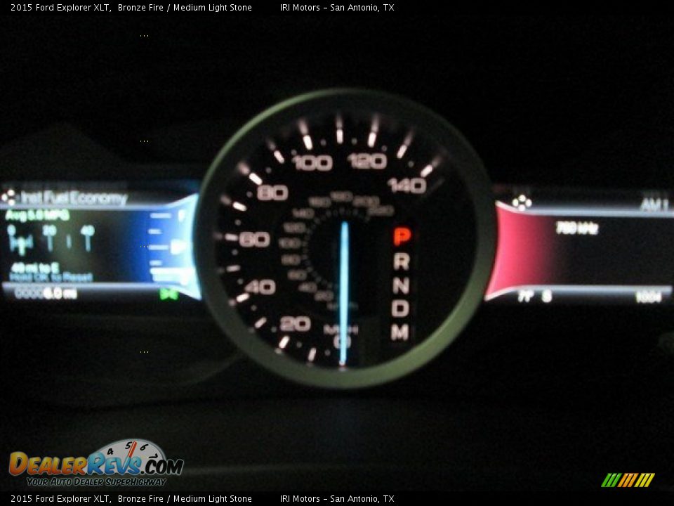 2015 Ford Explorer XLT Bronze Fire / Medium Light Stone Photo #22