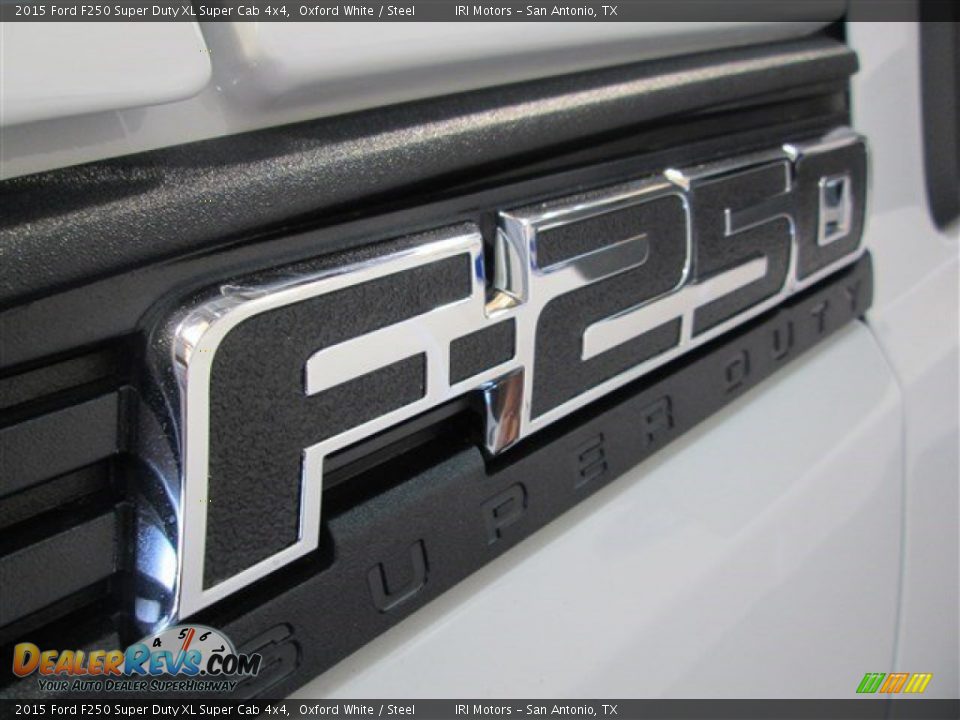 2015 Ford F250 Super Duty XL Super Cab 4x4 Oxford White / Steel Photo #4