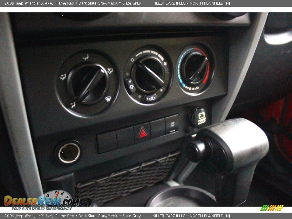 2009 Jeep Wrangler X 4x4 Flame Red / Dark Slate Gray/Medium Slate Gray Photo #22