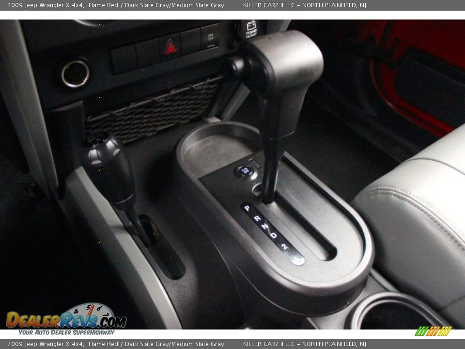 2009 Jeep Wrangler X 4x4 Flame Red / Dark Slate Gray/Medium Slate Gray Photo #23