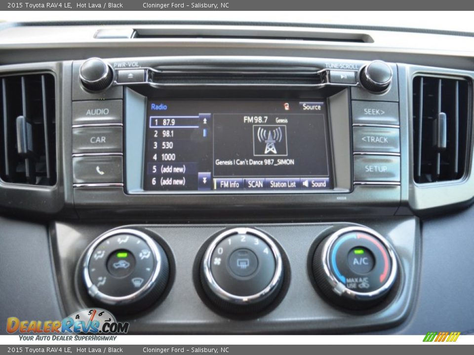 Controls of 2015 Toyota RAV4 LE Photo #12