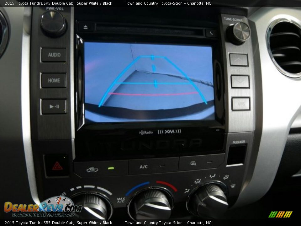 2015 Toyota Tundra SR5 Double Cab Super White / Black Photo #15