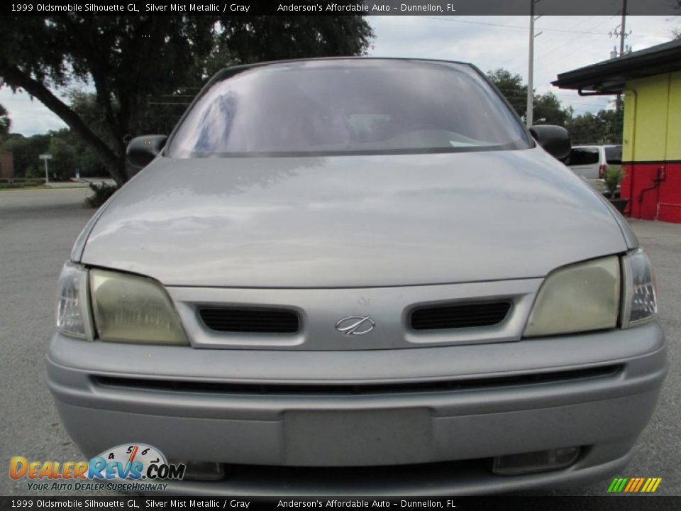 1999 Oldsmobile Silhouette GL Silver Mist Metallic / Gray Photo #8