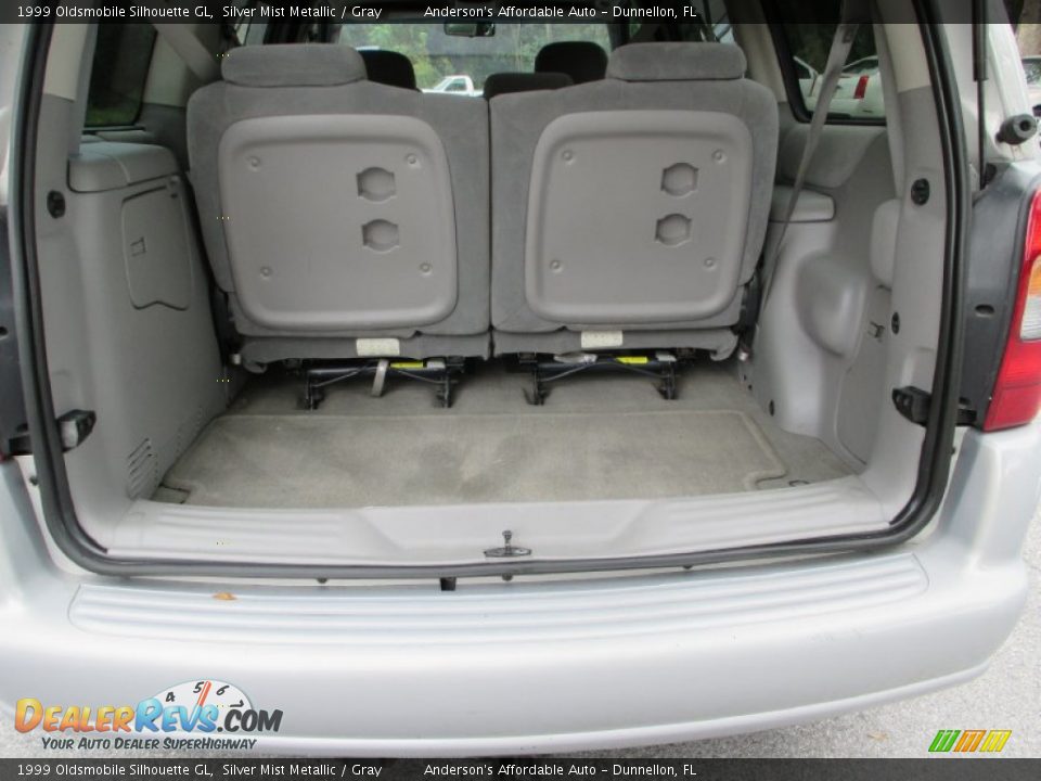 1999 Oldsmobile Silhouette GL Silver Mist Metallic / Gray Photo #17