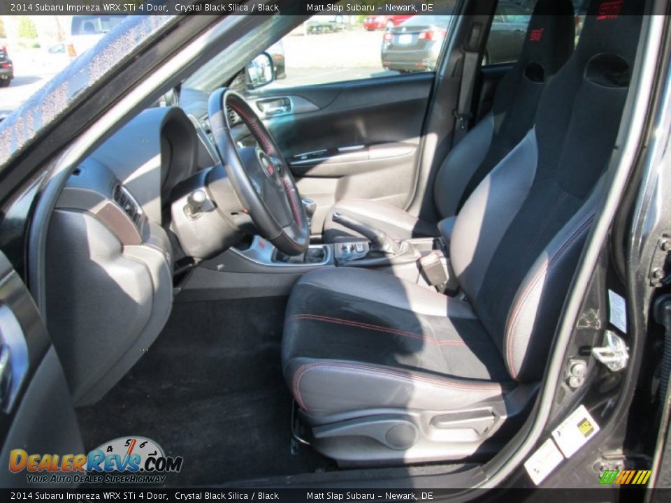 Front Seat of 2014 Subaru Impreza WRX STi 4 Door Photo #11