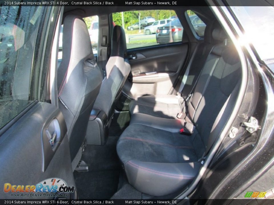 Rear Seat of 2014 Subaru Impreza WRX STi 4 Door Photo #20