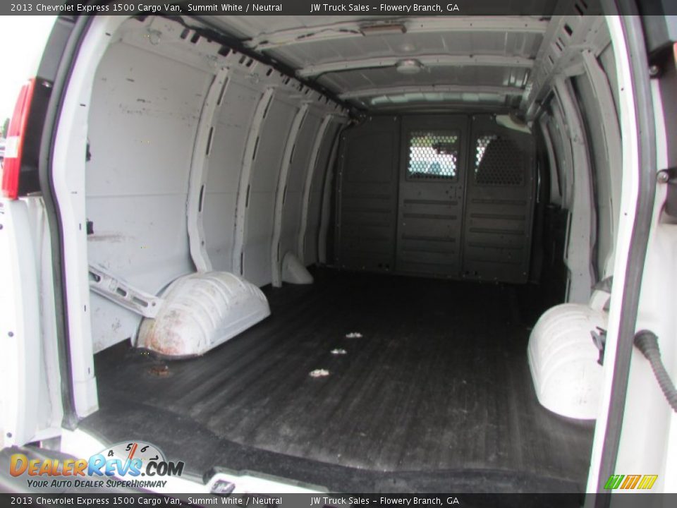 2013 Chevrolet Express 1500 Cargo Van Summit White / Neutral Photo #11