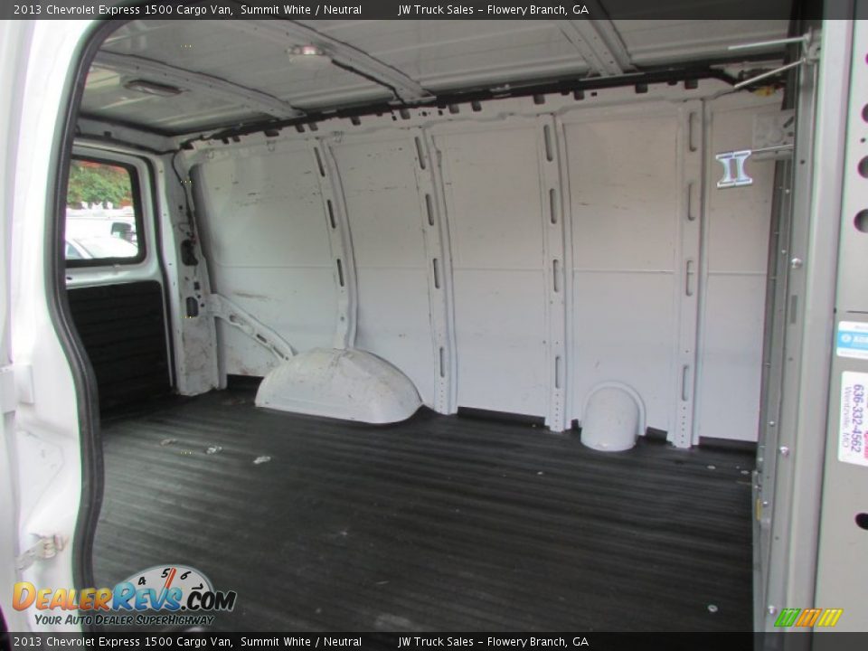 2013 Chevrolet Express 1500 Cargo Van Summit White / Neutral Photo #14