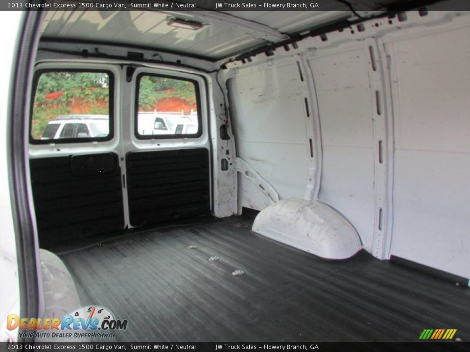 2013 Chevrolet Express 1500 Cargo Van Summit White / Neutral Photo #15