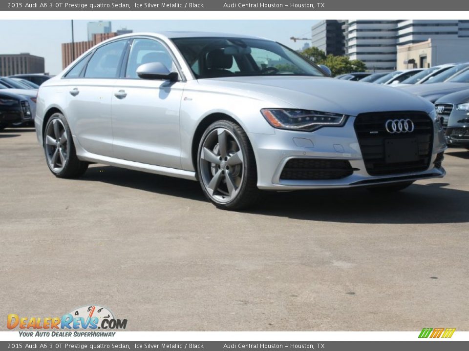 Front 3/4 View of 2015 Audi A6 3.0T Prestige quattro Sedan Photo #1