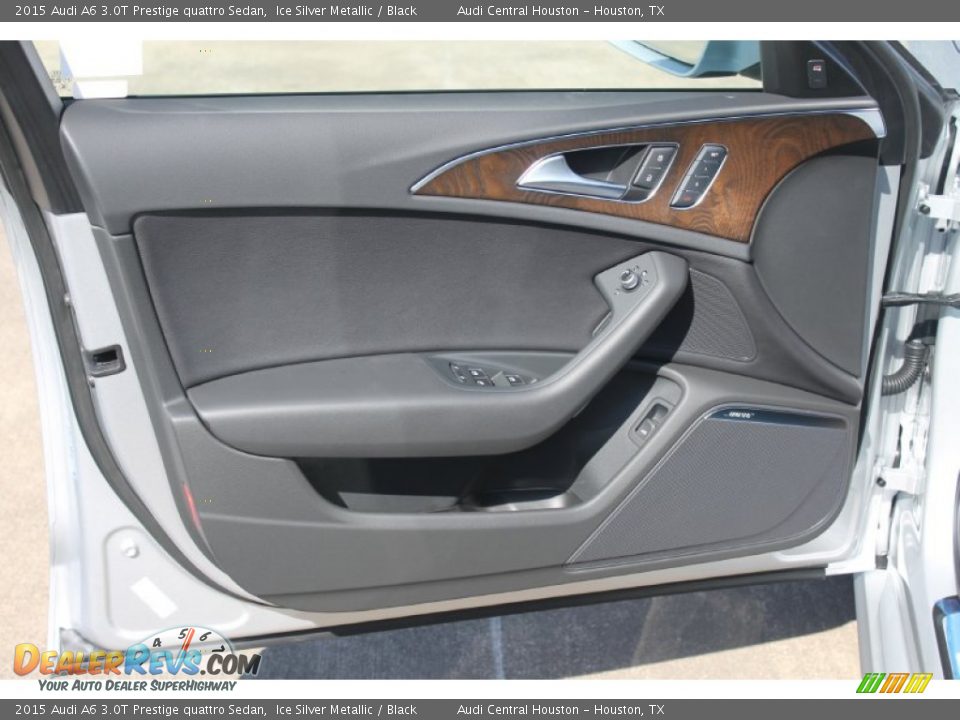 2015 Audi A6 3.0T Prestige quattro Sedan Ice Silver Metallic / Black Photo #10