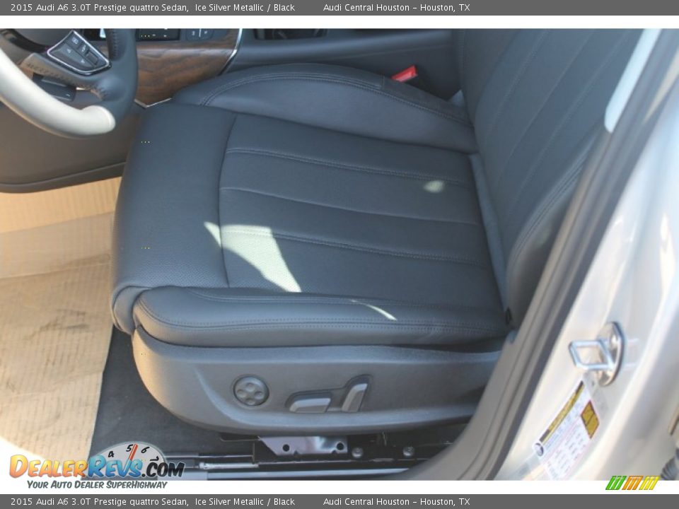 2015 Audi A6 3.0T Prestige quattro Sedan Ice Silver Metallic / Black Photo #11