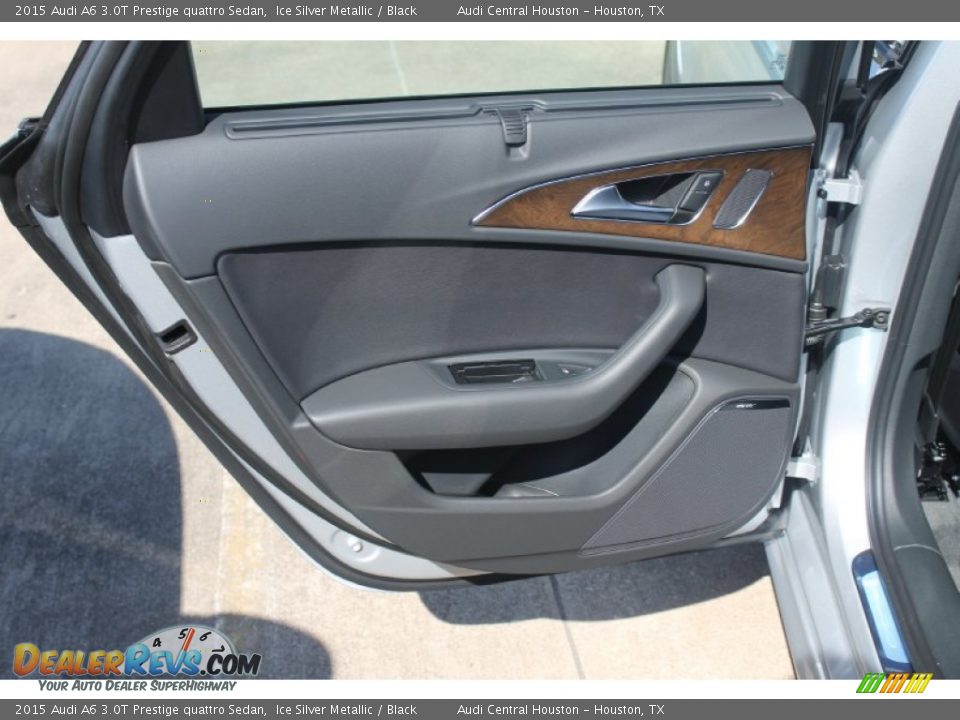 2015 Audi A6 3.0T Prestige quattro Sedan Ice Silver Metallic / Black Photo #14