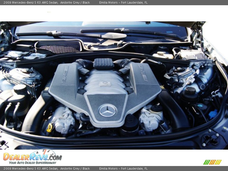 2009 Mercedes-Benz S 63 AMG Sedan 6.3 Liter AMG DOHC 32-Valve VVT V8 Engine Photo #51