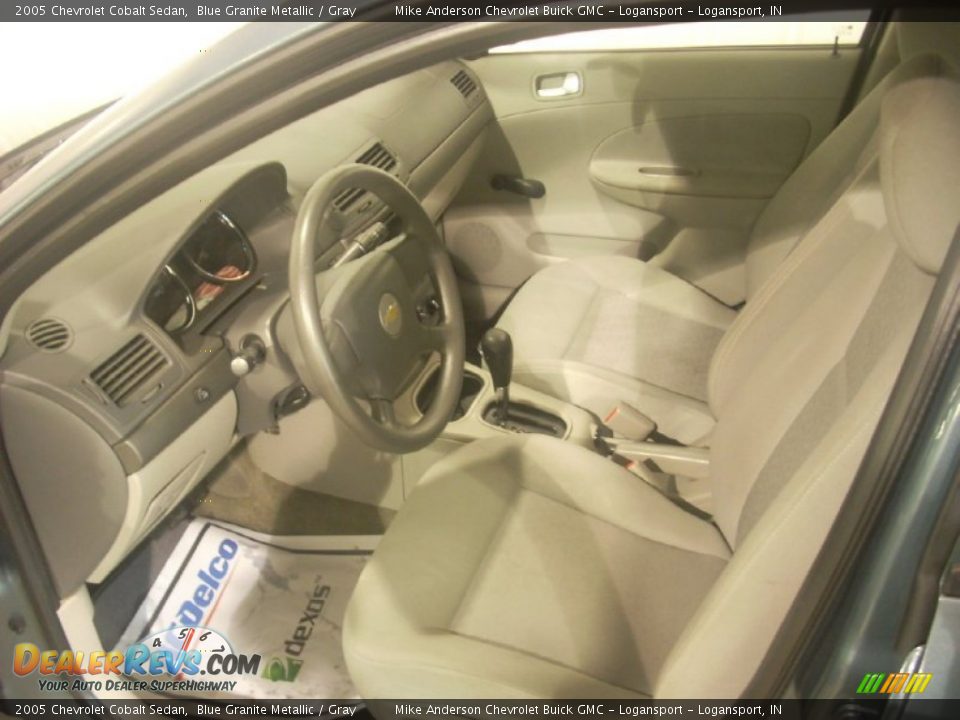 2005 Chevrolet Cobalt Sedan Blue Granite Metallic / Gray Photo #7