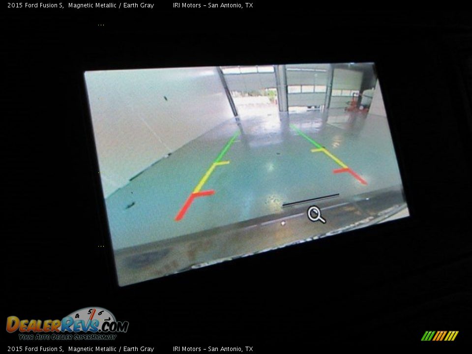 2015 Ford Fusion S Magnetic Metallic / Earth Gray Photo #18