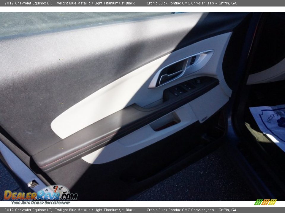 2012 Chevrolet Equinox LT Twilight Blue Metallic / Light Titanium/Jet Black Photo #12