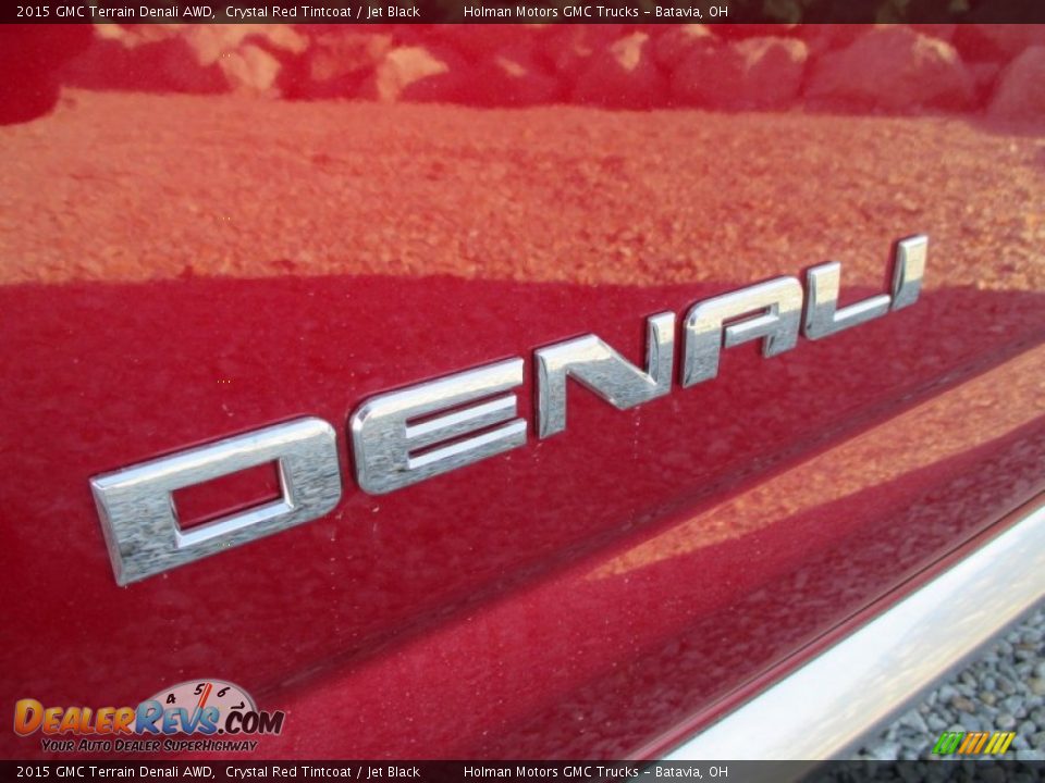 2015 GMC Terrain Denali AWD Crystal Red Tintcoat / Jet Black Photo #4