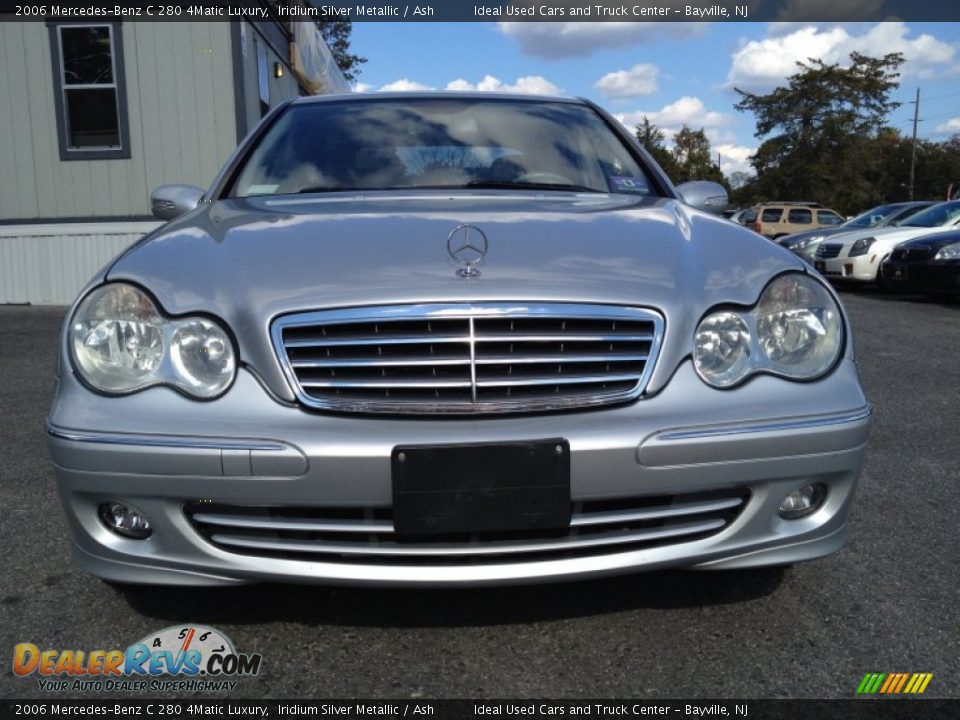 2006 Mercedes-Benz C 280 4Matic Luxury Iridium Silver Metallic / Ash Photo #4