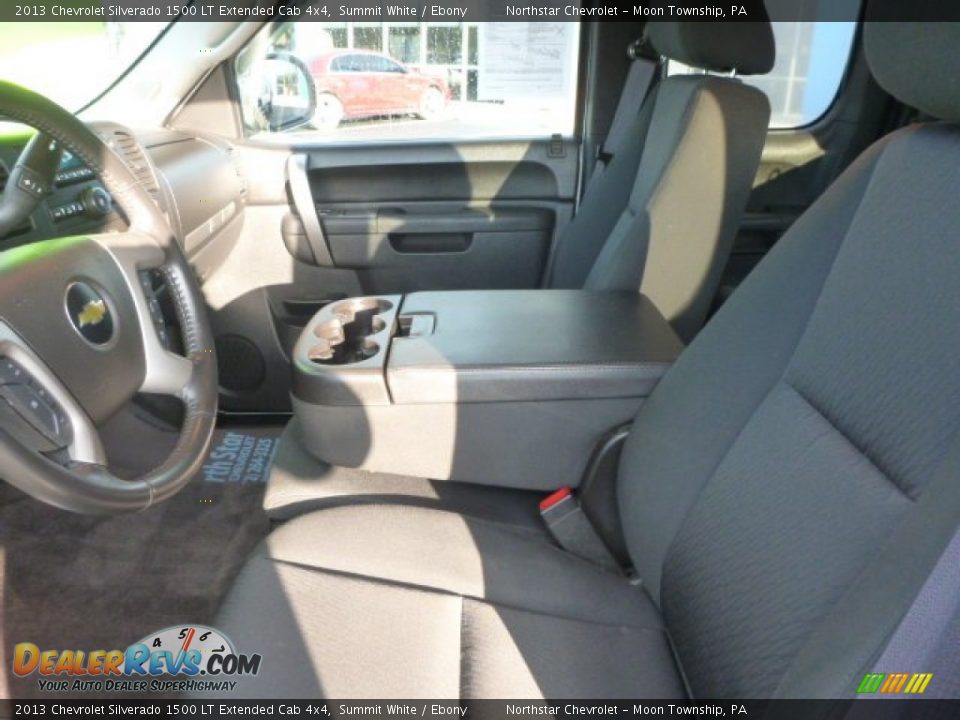 2013 Chevrolet Silverado 1500 LT Extended Cab 4x4 Summit White / Ebony Photo #11