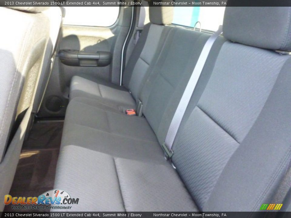2013 Chevrolet Silverado 1500 LT Extended Cab 4x4 Summit White / Ebony Photo #12